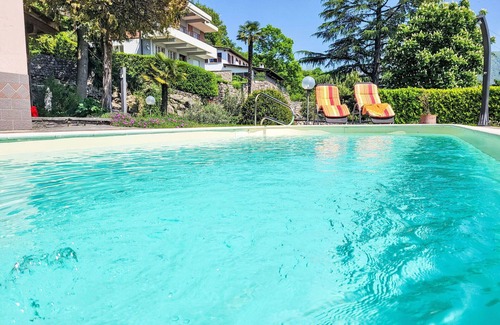 Besazio Apartment | Beautiful apartment for 4 people with private pool, WIFI, TV, patio and panoramic view