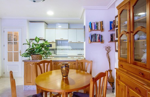Santa Pola Apartment | Cozy Oceanfront Flat Steps from the Beach with Great Amenities