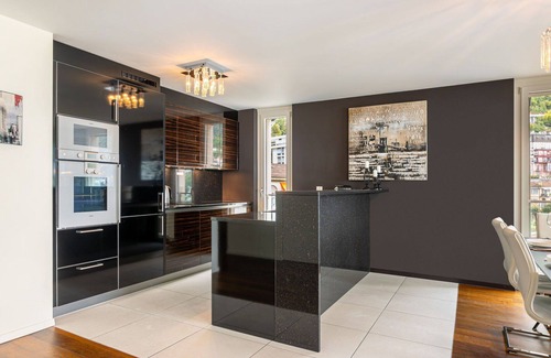 Montreux City Centre Apartment | Modern Apartment with Pool, Hot Tub & Scenic Views