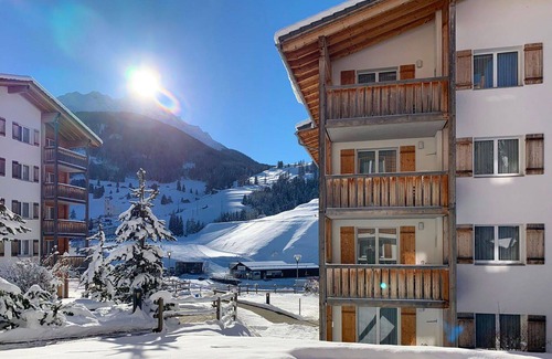 Savognin Apartment | Inviting Apartment with WiFi, Terrace & Panoramic Views