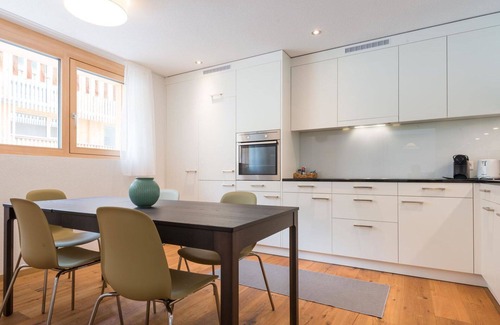 Saas-Balen Apartment | Cozy Apartment for 5 with WIFI, Balcony, and Pets Welcome