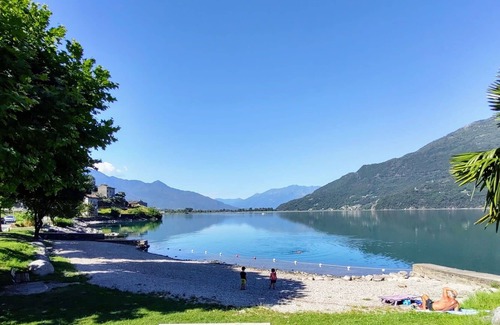 Verceia Apartment | Beautiful apartment for 6 people with TV, patio, pets allowed and parking