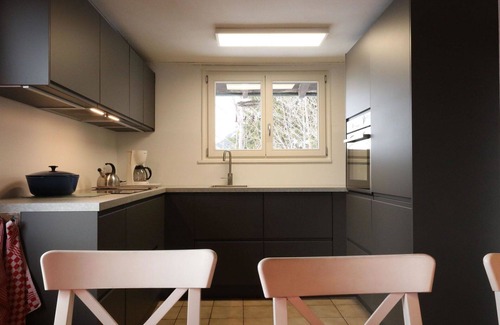 Lenk Apartment | Cozy Apartment for 10 with Free WIFI and Balcony Access