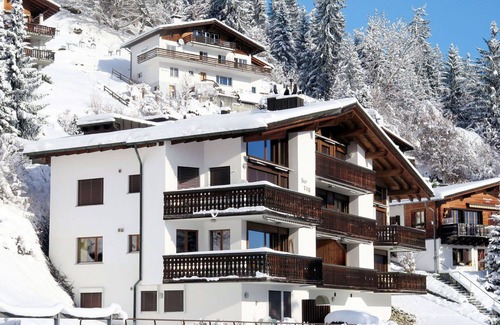 Laax Apartment | Scenic Apartment for 3 with Balcony & Lake View Amenities
