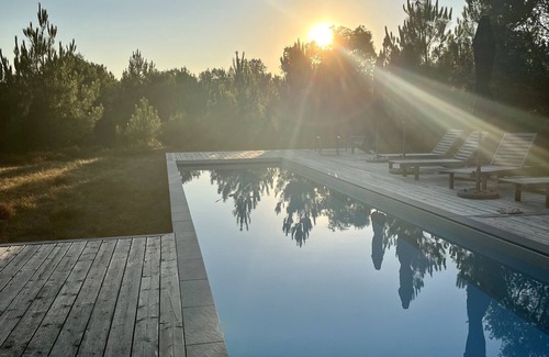 Lit-et-Mixe House | Charming Oceanview Architect House at Contis Plage