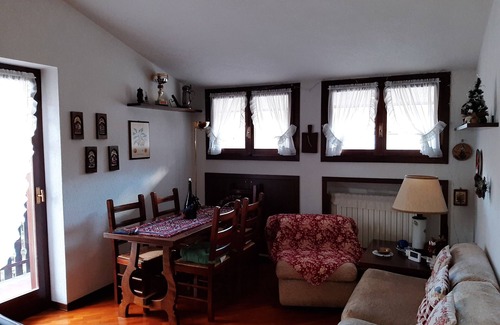 Bardonecchia Apartment | Charming Attic Retreat in Historic Village with Scenic Views