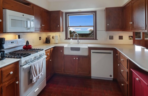 Omena House | Prime Bayview Home: 3 Bedrooms, Steps to the Beach!