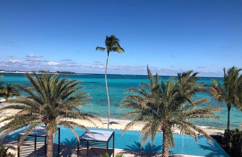 Nassau Condo | Top-Rated Beach Front Condominium with Pool & Family Amenities