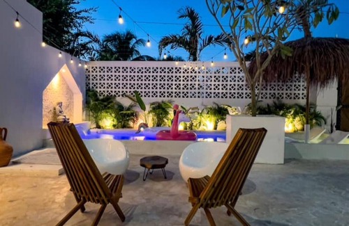 La Boquilla House | Oceanfront Beach House with Pool and Jacuzzi Retreat