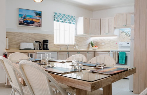 Dover Apartment | Idyllic Beachfront Apartment: Turtles Nest B with Ocean View