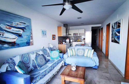Corralejo Apartment | Seaside Escape: Beachfront Apartment with Ocean Views