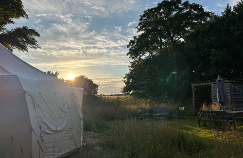 Monknash Cabin | Beautiful Bell Tent Stay