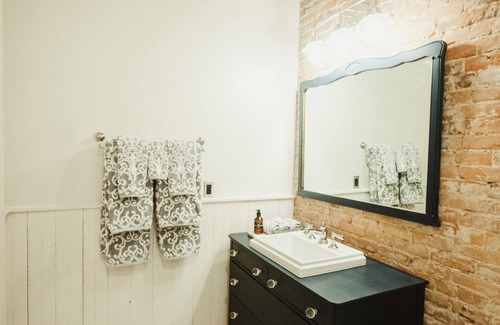 Newaygo Apartment | Historic 2 Bed Loft with Pool & Top Guest Rating