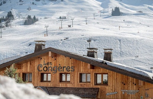 Le Chinaillon Ski Chalet | Bright 3-Room Flat for Families, Rated 10/10 by Guests