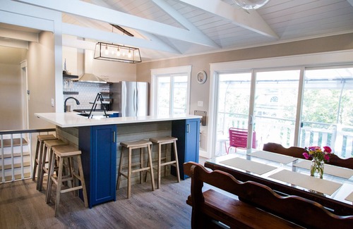 Cape May Point House | Bright Oceanfront Retreat Steps from the Beach - Rated 9.8