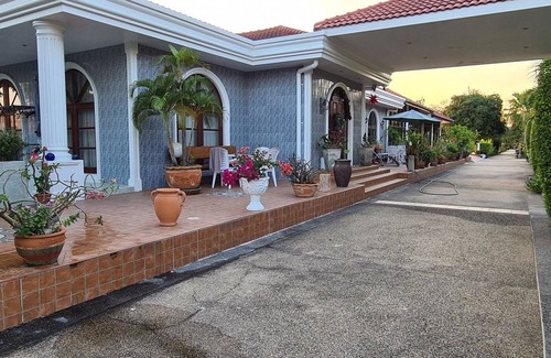 Cha-am House | Inviting Bungalow with Pool, Steps from the Sandy Beach