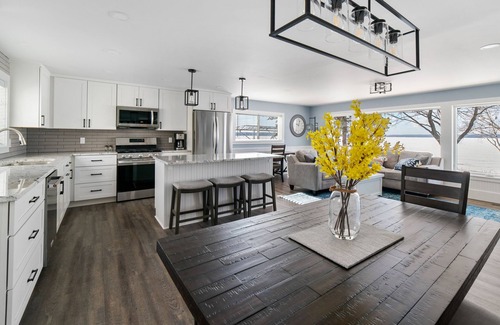 Cheboygan County House | Idyllic Burt Lake Getaway with Scenic Views & Family Comfort