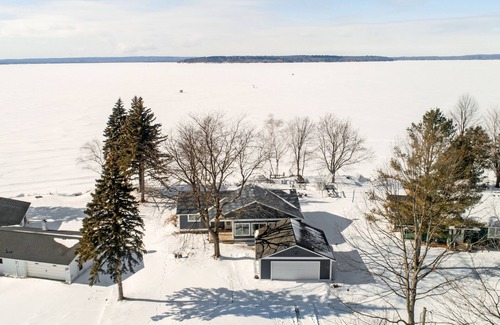 Cheboygan County House | Idyllic Burt Lake Getaway with Scenic Views & Family Comfort