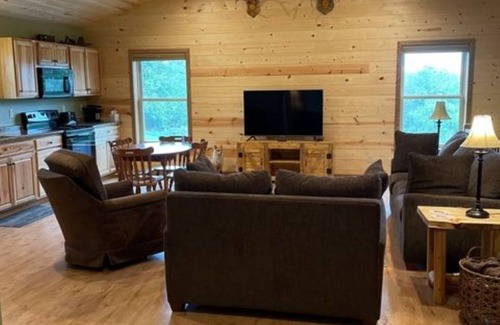 James Creek Cabin | Scenic Cabin Near Boat Launch with Pool and Lake Views