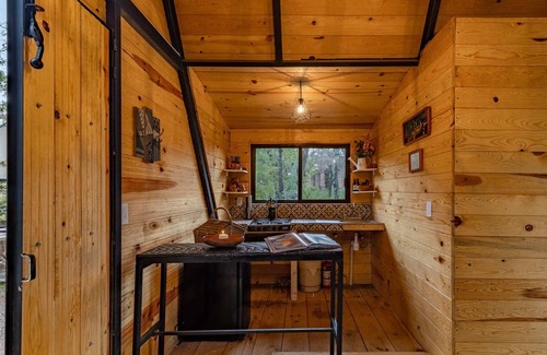 Amealco Cabin | Beautiful Cabin in the woods l Pet Friendly l Bbq