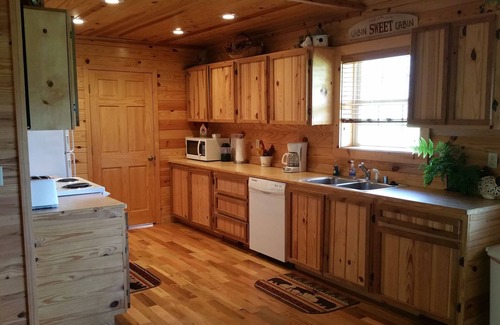 Mountain View Cabin | Riverfront Cabin Retreat with Family-Friendly Amenities