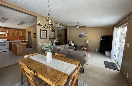 Prudenville House | Idyllic Canal Front Retreat at Houghton Lake with Trails