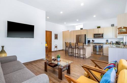 Nuevo Vallarta Apartment | Idyllic Condo with Pool, Full Kitchen & Private W/D