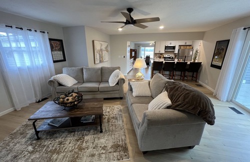 West Lafayette House | Idyllic Country Retreat Near Purdue with Pool & Gazebo