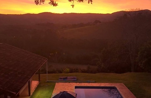 Extrema House | Idyllic Country House with Pool & Scenic Views Near São Paulo