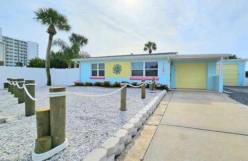 Sunny Shores House | Cozy Beach Bungalow with Pool and Oceanfront Views