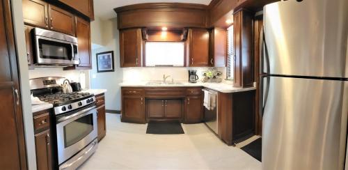 South Beloit House | Inviting Craftsman Home with Fenced Yard for Families & Pets