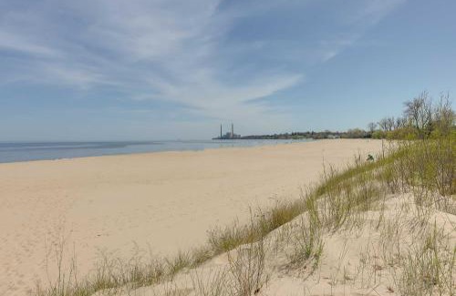 Sheboygan Apartment | Serene Lake Michigan Getaway with Private Beach Access