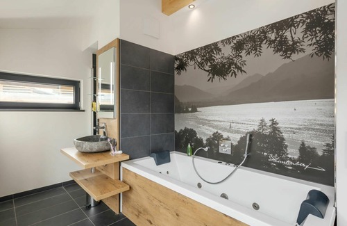 Leutkirch im Allgau House | Private Villa with Pool, Hot Tub & WiFi for 6 Guests