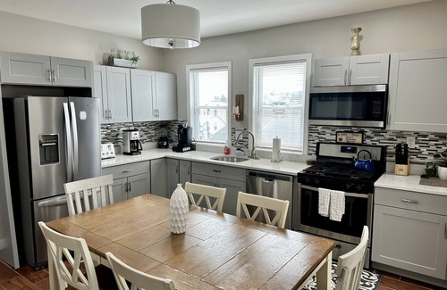 Meeting House Hill Condo | Stylish Condo Steps from MBTA, Near Downtown Boston
