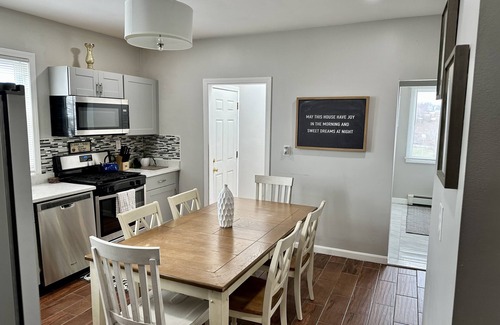Meeting House Hill Condo | Stylish Condo Steps from MBTA, Near Downtown Boston