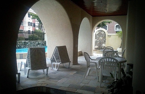 Jardim Vitoria Apartment | Guest Rated 9.8: Beachside Enseada Apartment with Pool