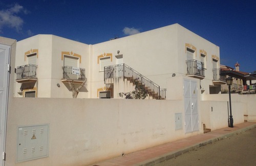 Palomares Apartment | Inviting Two-Bedroom Retreat with Pool and Ocean View