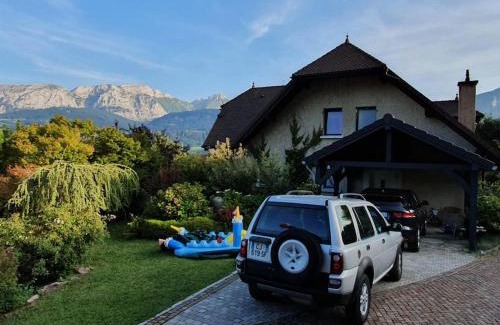 Marignier Villa | Charming French Mountain Home with Pool and Ocean Views