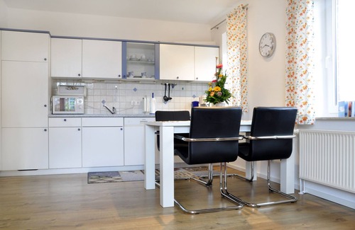 Horumersiel Apartment | Charming Apartment with Pool and Ocean View in City Center