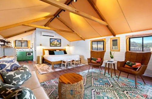 Ingram Other | Beautiful Glamping Tented Cabin in Ingram, Texas, with Access to the Guadalupe River