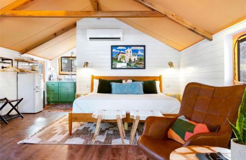 Ingram Other | Beautiful Glamping Tented Cabin in Ingram, Texas, with Access to the Guadalupe River