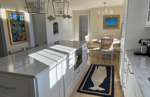 West Yarmouth House | Idyllic Great Island Pool Home with Private Beaches & Ocean Views