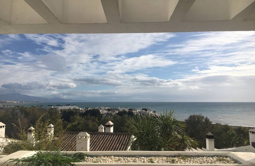 Bahia de Casares House | Scenic Holiday Home in Estepona with Oceanfront Pool