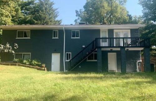 Colerain Township House | Serene Retreat Among Trees Just Outside the City