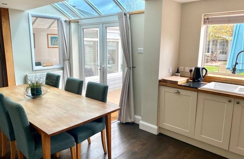 Birdham House | Cozy Birdham Retreat Steps from the Beach with Pool
