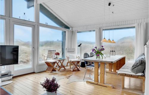 Pandrup House | Inviting Home in Pandrup with Panoramic Views for Families