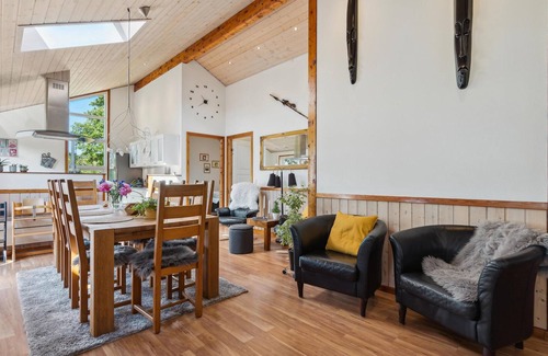 Skaven Strand House | Tranquil Vacation Home with Ocean View and Spa Amenities
