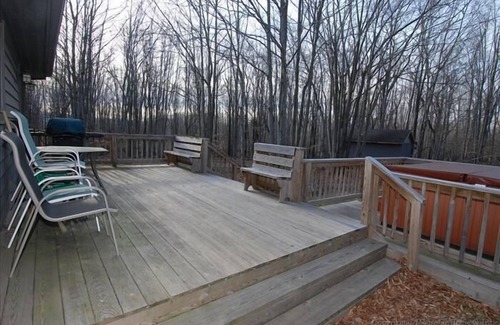 Old Timberline House | Inviting Home with Pool, Spa & Prime Location Awaits You