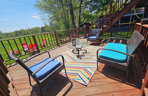 Ballston Spa House | Idyllic Retreat on 3 Acres with Scenic Views Near Race Track