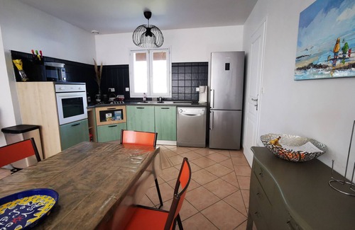 La Bree-les-Bains House | Inviting 4-Bedroom House with Ocean Views in La Bree les Bains